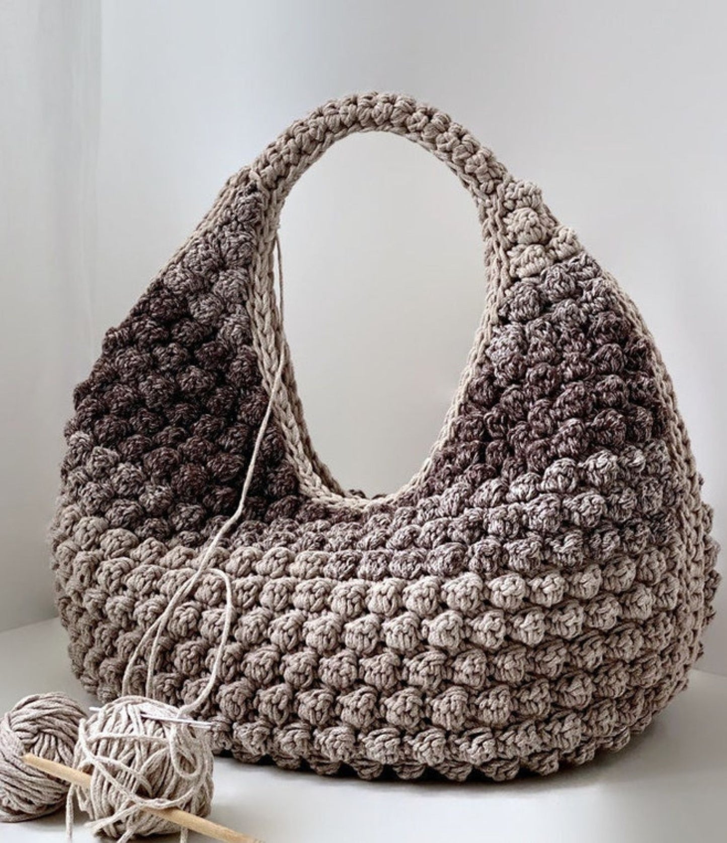 Crochet Pattern- shopping bag summer PDF Download