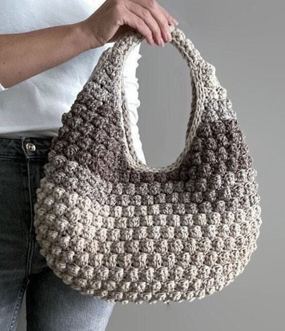 Crochet Pattern- shopping bag summer PDF Download