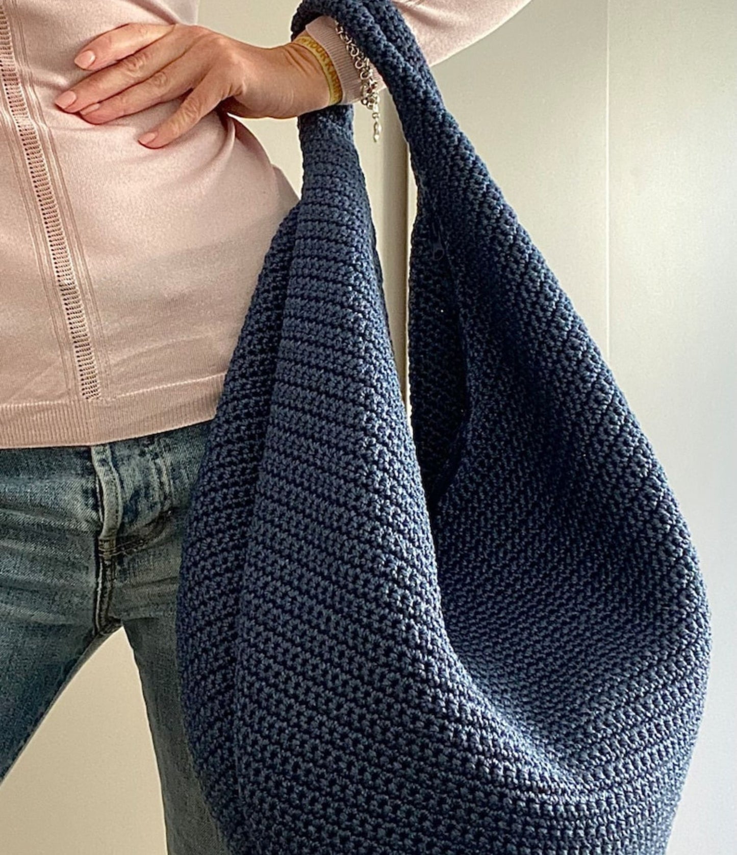 CROCHET PATTERN MAXIHOBO Bag - Bag Crochet Pattern PDF