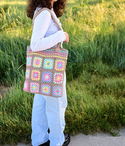 BoHo Crochet purse pattern - PDF Download