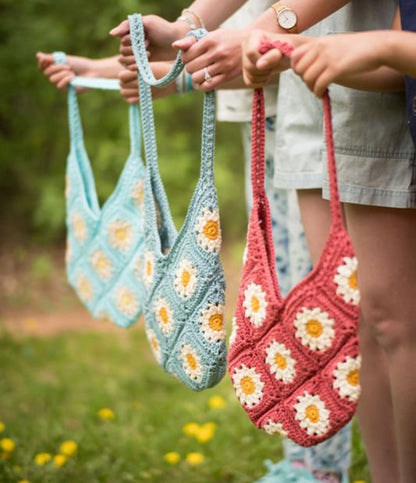 Summer Days Daisy Bag Crochet Pattern