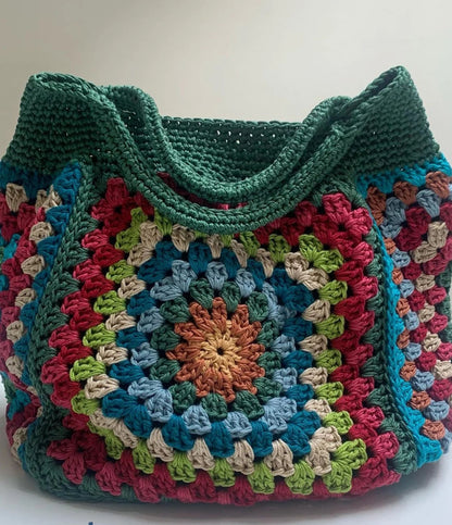 DIY crochet bag/ Granny Bag/ Instant Download