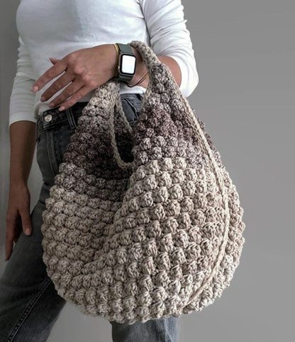 Crochet Pattern- shopping bag summer PDF Download