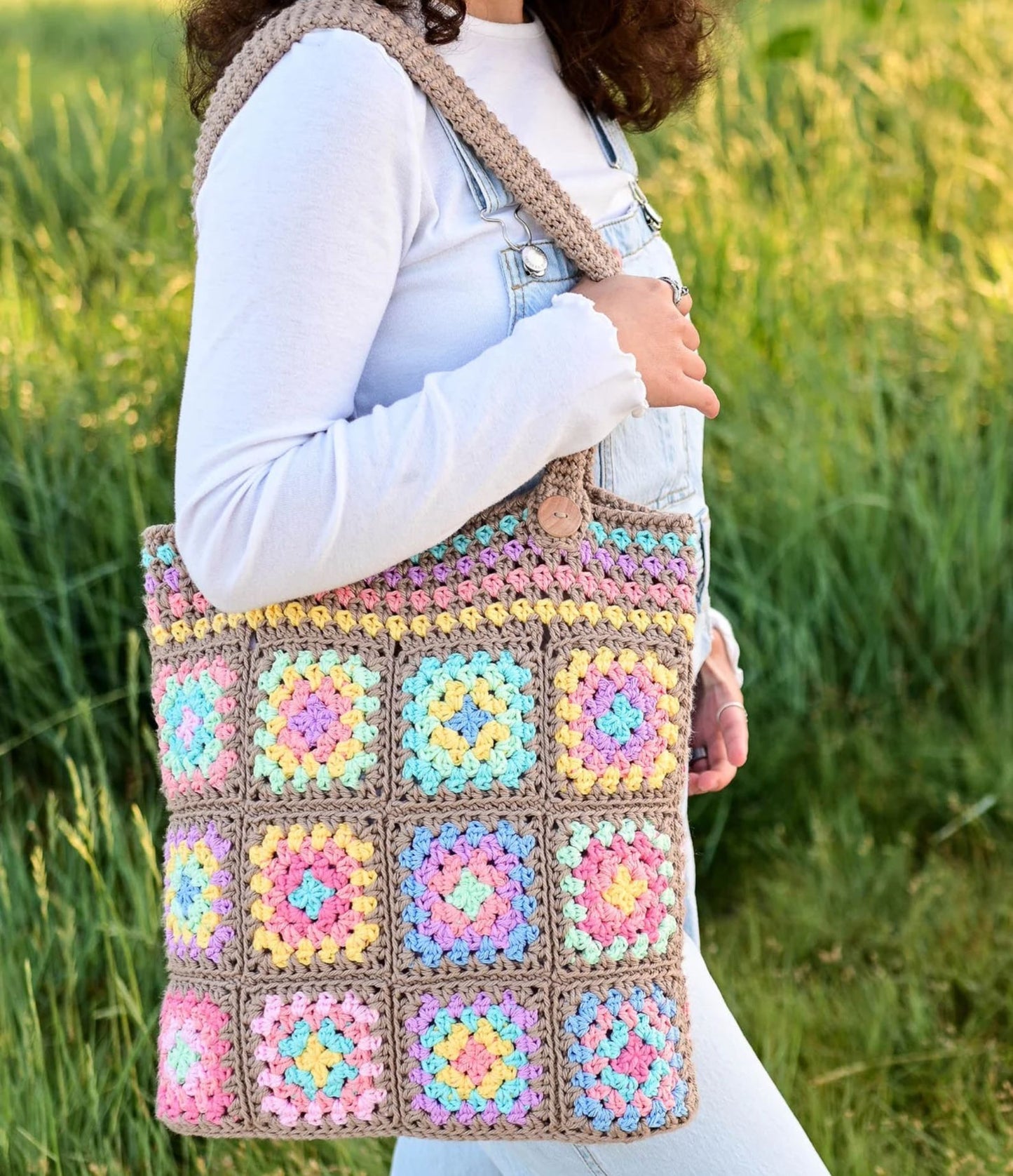 BoHo Crochet purse pattern - PDF Download