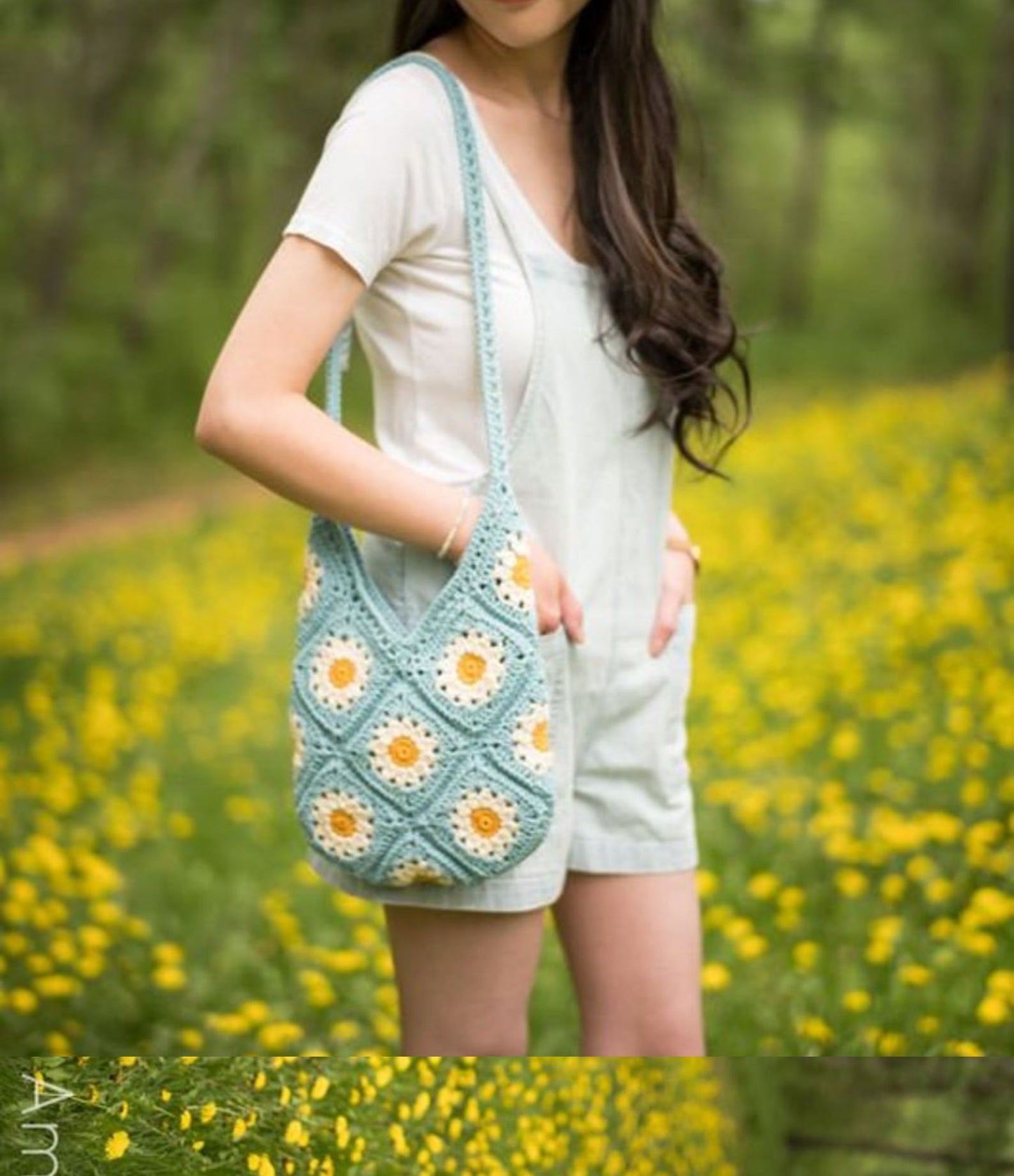 Summer Days Daisy Bag Crochet Pattern