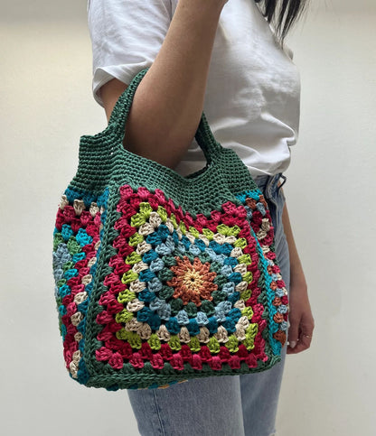 DIY crochet bag/ Granny Bag/ Instant Download