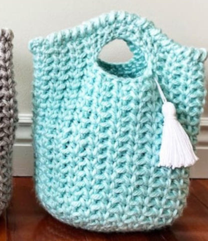 Crochet Pattern, The Sutton Crochet Bag in 2 Sizes