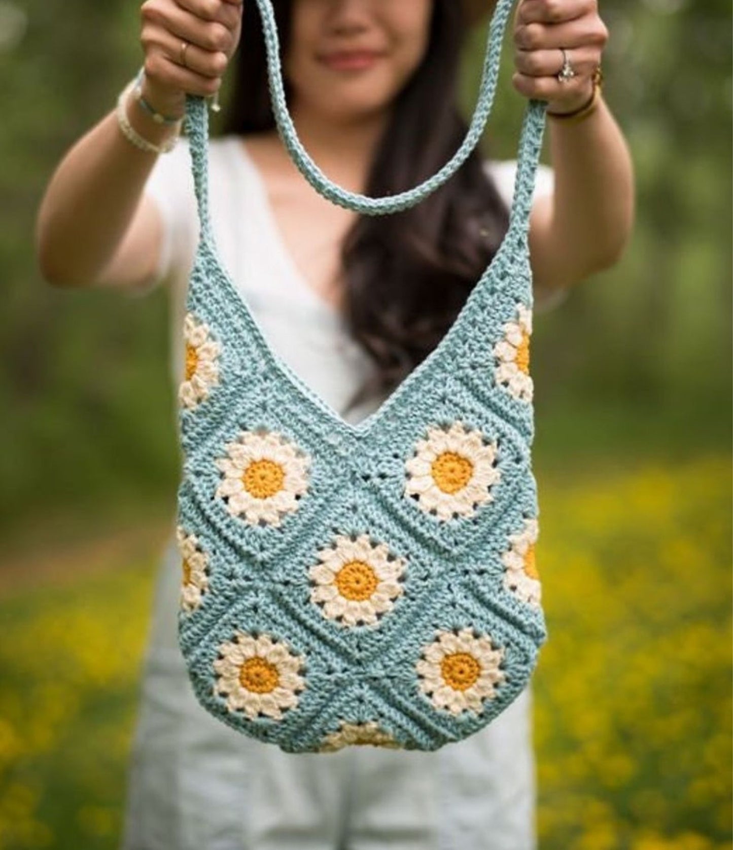 Summer Days Daisy Bag Crochet Pattern