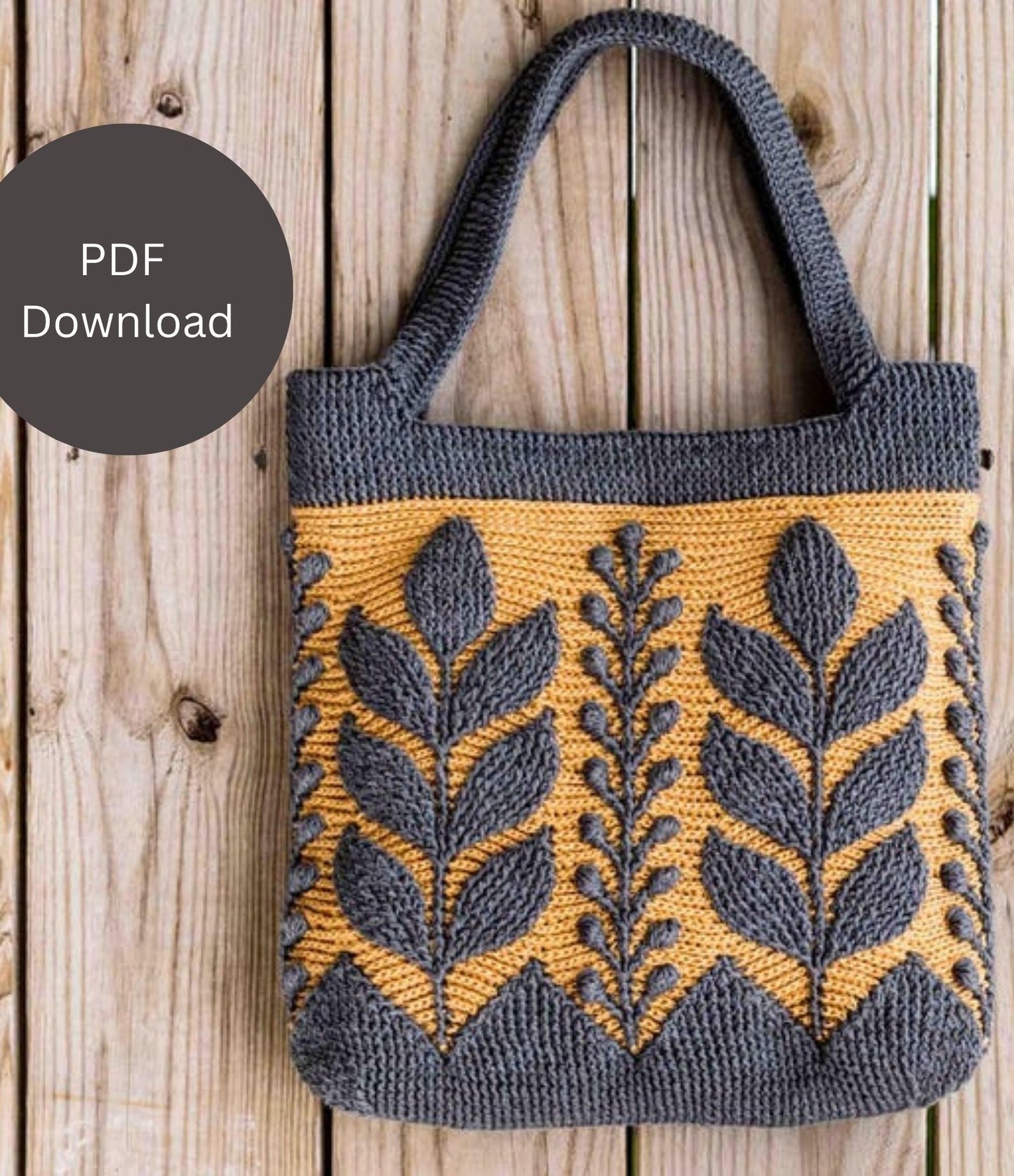 Prairie Bag Crochet Pattern - Women handbag / PDF Download