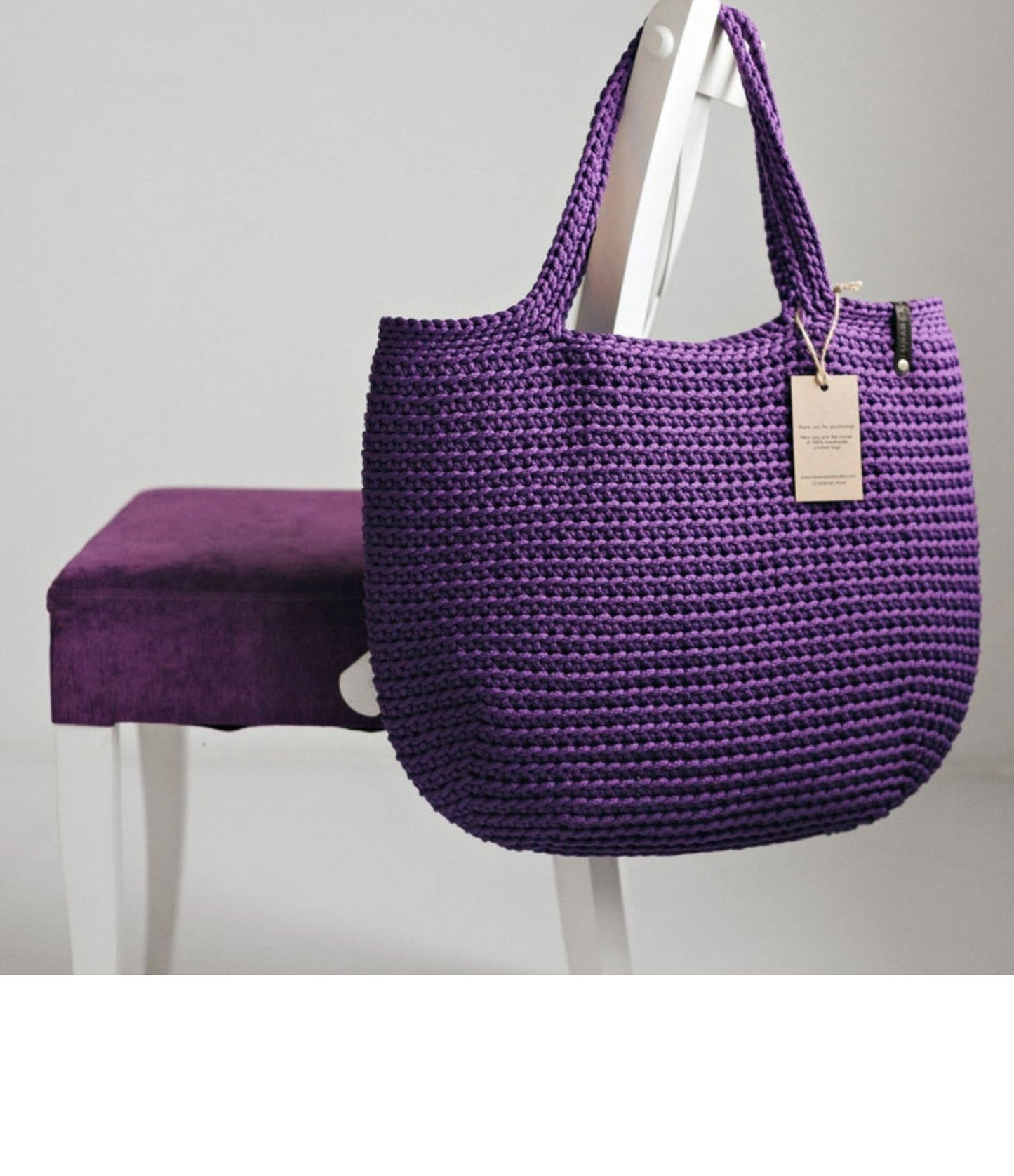 Crochet Bag Pattern XXL size Bag, Bag Crochet Pattern PDF